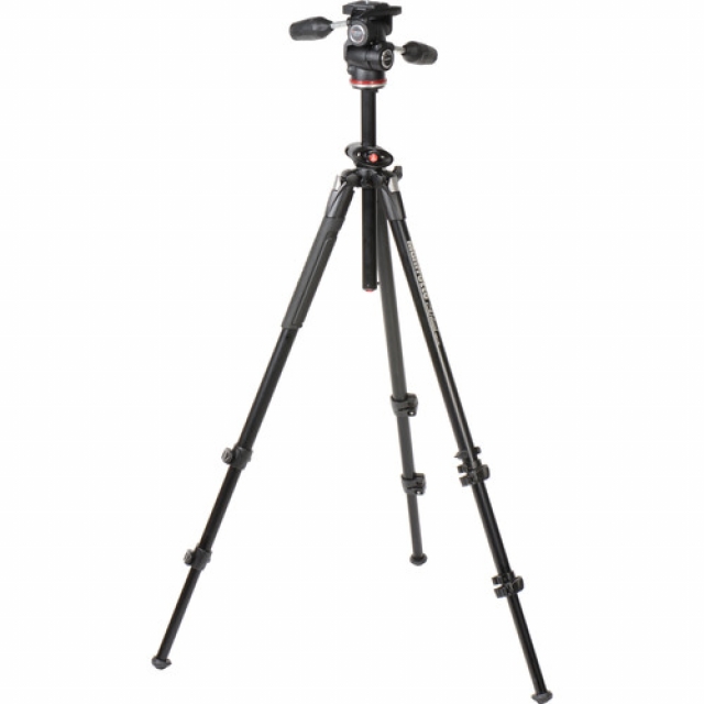 Manfrotto Kit Manfrotto 290 avec tête 3 voies -MK290DUA3-3W