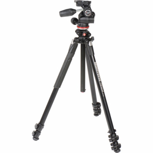 Manfrotto Kit Manfrotto 290 avec tête 3 voies -MK290DUA3-3W