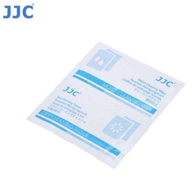 Jjc JJC - Kit de 10 paires de lingettes humides/sèches