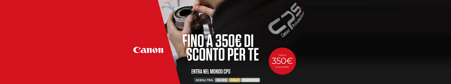 Entra nel mondo CPS Fino a €350 di sconto per te!