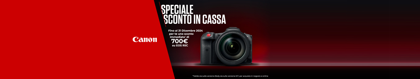 Canon Sconto in cassa Winter 24