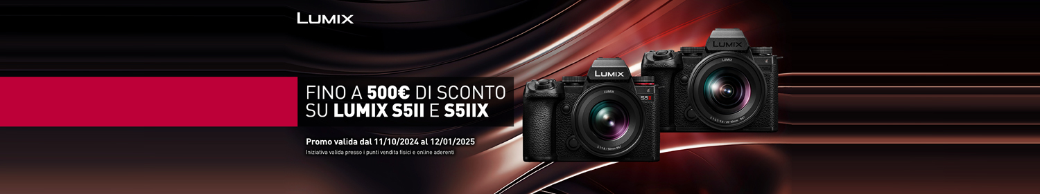 Panasonic Lumix S5 II e S5 II X - Scade il 12/01/2025