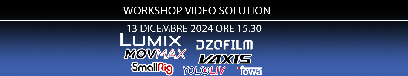 Video Solution Workshop - venerdi 13 dicembre